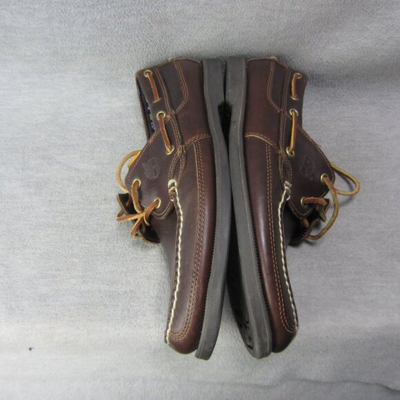 Timberland Men 11M Kiawah Bay Earth Keepers Boat Shoes Brown Leather - Picture 8 of 8